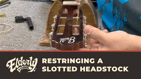 slotted headstock